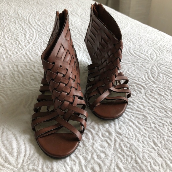 American Eagle Outfitters Shoes - Brown Wedges